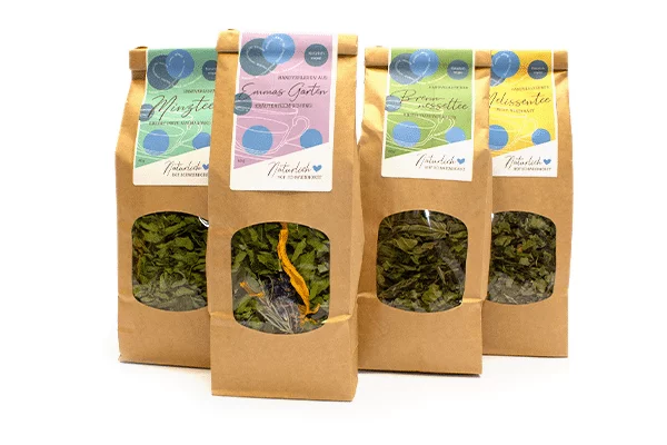 Verschiedene Sorten von unseren Tee